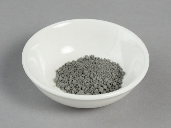 a bowl of grey-coloured cobalt oxide powder